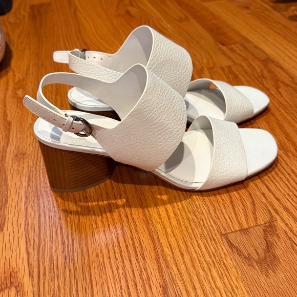 Via Spiga Libby Block Heel White - size 10 - Picture 5 of 6